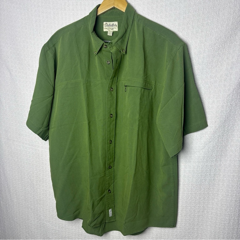 Cabela's‎ Forest Green Casual Button Down Shirt